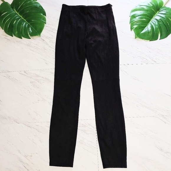 Zara faux suede pants - Picture 1 of 7